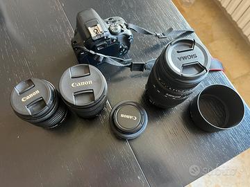 Kit fotografico EOS 100 D