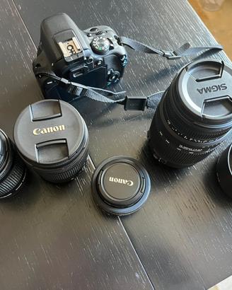 Kit fotografico EOS 100 D