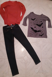 Stock jeans terranova t-shirt maglia originali