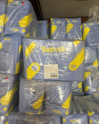 100 tappetini assorbenti 60x90 per cani