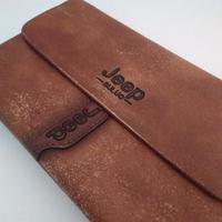 Borsa pochette pelle vintage jeep uomo donna unise