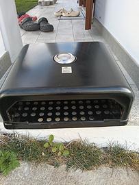 Forno Grill Meister pizza da bbq  con termometro