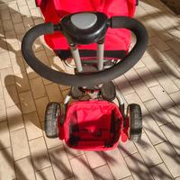 Triciclo 4-in-1 con sedile ergonomico