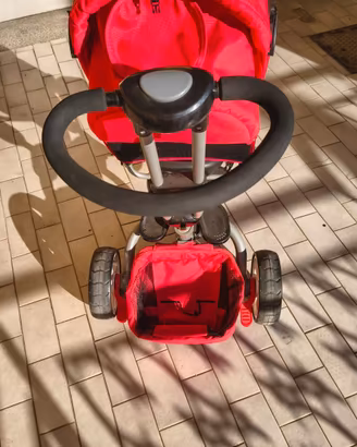 Triciclo 4-in-1 con sedile ergonomico