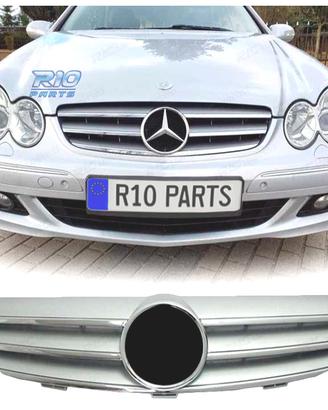 GRIGLIA PER MERCEDES CLASSE CLK W209 02- CROMATO A