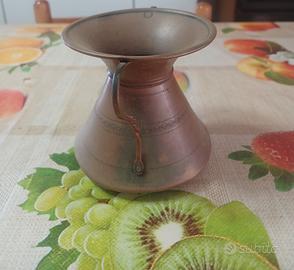 porta vaso o raccoglitore in rame