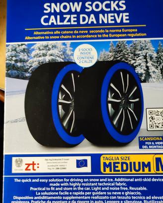 Calze da neve Goodyear Star Gripper M – Nuove 