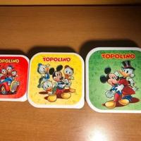 Set n.3 porta snack Topolino (nuovo )