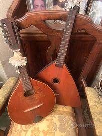Mandolino Napoletano e Balalaika russa vintage
