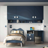 Cameretta per single o ragazzi.