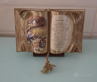 Libro Decorativo Love Book Poesia della Mamma