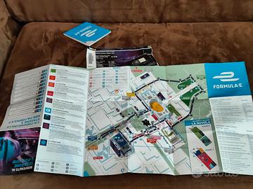 Lotto Formula E Roma 2019 Mappa Biglietto Spilla