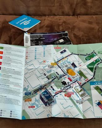 Lotto Formula E Roma 2019 Mappa Biglietto Spilla