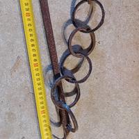 Catena in ferro battuto