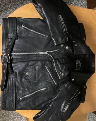 Giubbotto in Pelle Chiodo