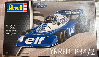F1 Revell 1:32 Tytr P34/3 6 ruote kit montaggio