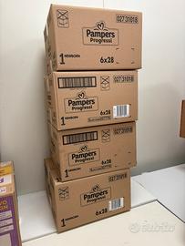 Pannolini Pampers Progressi tg. 1 (n. 26 pacchi)