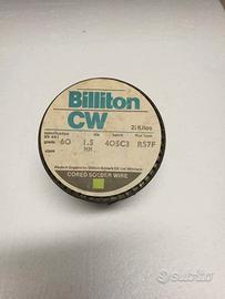 STAGNO PER SALDARE IN BOBINA MARCA BILLITON CW