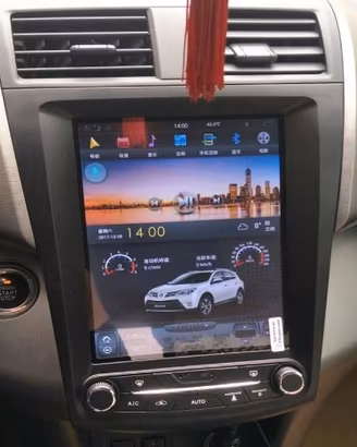 Autoradio navigatore toyota rav4 tesla style hd