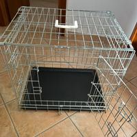 Trasportino per animali in acciaio