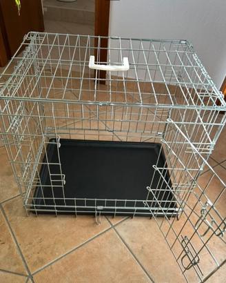 Trasportino per animali in acciaio