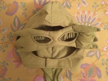 Cappello draghetto con mascherina per carnevale