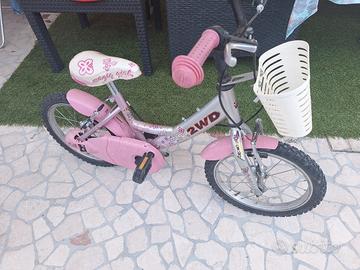 Bicicletta bambina r 14 4-6 anni