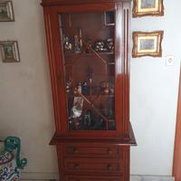 Elegante Vetrinetta - Cristalliera in Stile Ingles