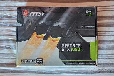 MSI Geforce Gtx 1050ti 4gb Oc Edition