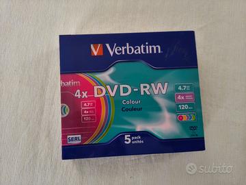 Verbatim DVD-RW Colour (5 pz)