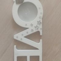 Portafoto LOVE romantico vintage shabbychic