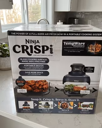 Ninja Crispy air fryier Nuova sigillata