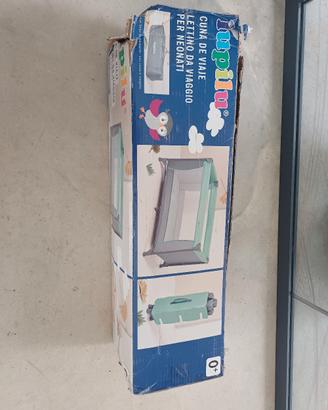 lettino da viaggio completo di materasso