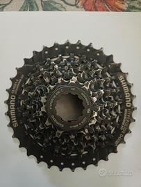 cassetta shimano + corpetto ruota libera
