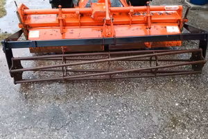 fresa maschio 205cm con rullo a gabbia