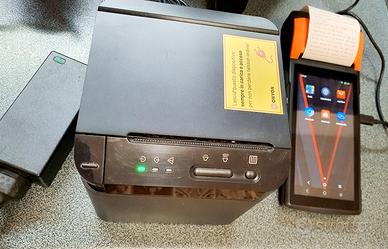 set sunmi kitchen cloud printer + POS sunmi v2 