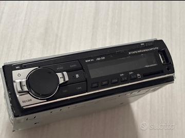 Autoradio 1 Din Bluetooth 4x60W con USB/SD/AUX