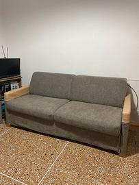 Divano letto 3 posti a ribalta