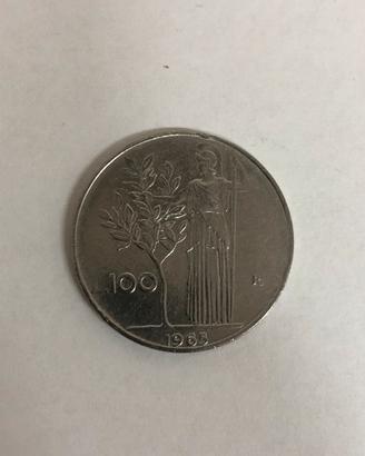 100 lire minerva 1965 BB