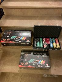 N.2 fiches juego set completo tournament 300