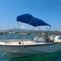 Boston Whaler outrage 22 parabrezza