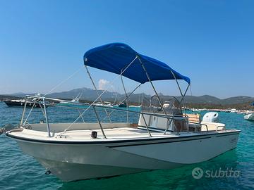 Boston Whaler outrage 22 parabrezza