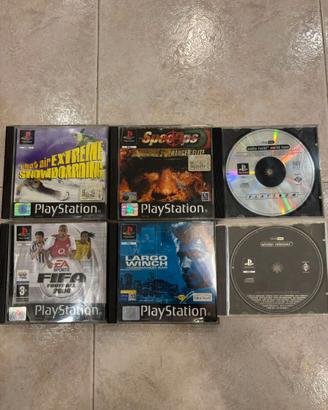 Giochi per PS1, PS2, PS4, PC, Wii