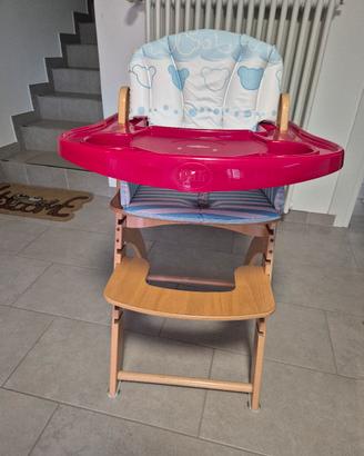 Seggiolone Pali Pappy Re completo