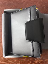 Porta agenda  NAVA in pelle nero