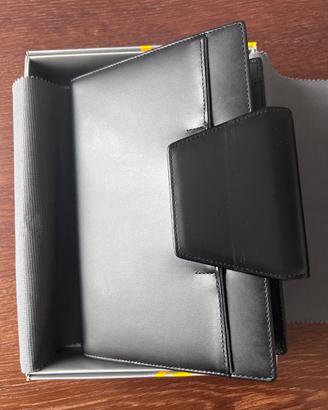 Porta agenda  NAVA in pelle nero