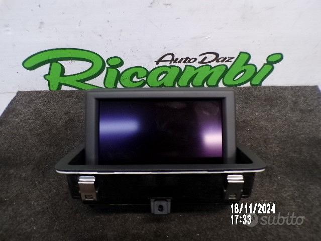 KUDA Console Porta Navigatore In Similpelle Per Audi A1 (dal 09/2010) - Integrazione Originale, Colore Nero