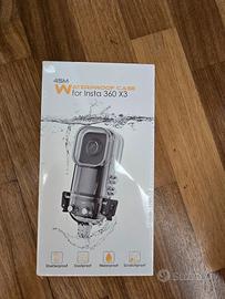 camera video insta 360 x3 custodia sub subaxuea
