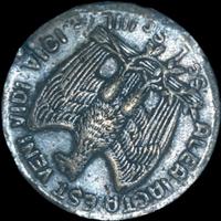 Moneta rimana giulio cesare millenaria