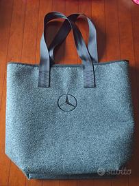 Shopper in feltro Mercedes